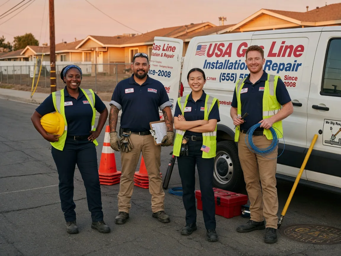 Gas Line Installation company in Montezuma, IA